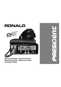 Notice PRESIDENT RONALD Grampeador