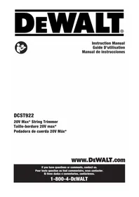 DEWALT DCST922 - Grass trimmer