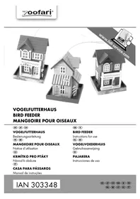 Notice ZOOFARI IAN 303348 Mangeoire pour oiseaux