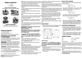 Notice LightZone GTWSL01 Décoration lumineuse