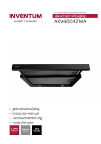 Notice INVENTUM AKV6004ZWA Hotte