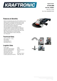 Notice Kraftronic KTWS 2000 Broyeur