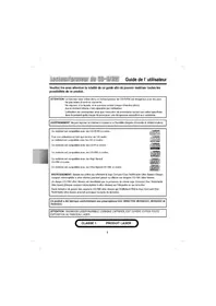 Notice LG GCE8520B Lecteur CD/DVD