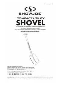 Notice Snow Joe ATJ401MSJB Snow blower