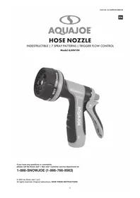 Notice Aqua Joe AJHN104 Arrosoir / Lance d'arrosage