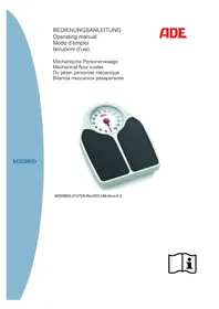 Notice ADE M309800 Balance