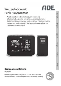 Notice ADE WS 1917 Station Météo