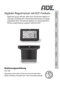 Notice ADE WS 1907 Station Météo