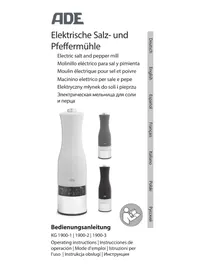 Notice ADE KG 19001 Autres appareil de cuisine