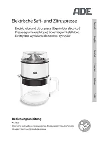 Notice ADE KA 1803 Autres appareil de cuisine