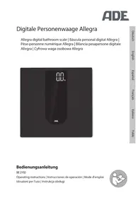 Notice ADE ALLEGRA BE 2102 Balance