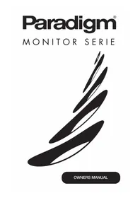 Notice Paradigm MINI MONITOR V7 Enceinte acoustique