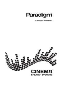 Paradigm Cinema 100 3.0 System - Speaker