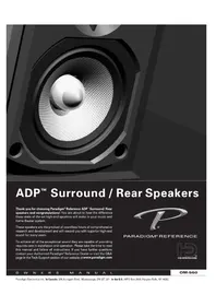 Paradigm Studio ADP590 v5 - Speaker