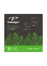 Paradigm GO4 - Speaker