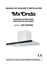 Notice Mx Onda MXCDP2686 Dunstabzugshaube