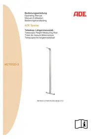 Notice ADE MZ100233 équipements de mesure