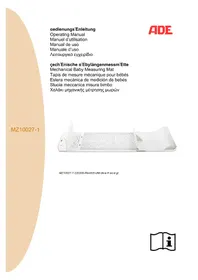 Notice ADE MZ100271 équipements de mesure