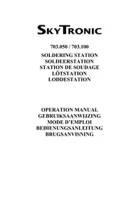 Notice Mercury TSL01 Sonomètres