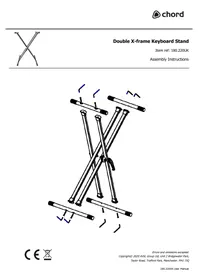 Notice Chord KSX4 Support pour clavier