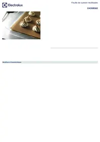 ELECTROLUX E4OSBS02 - Bakplat