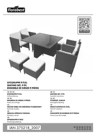 Notice FLORABEST IAN 375218 Mobilier de jardin