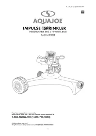Notice Aqua Joe AJIS10WB Arroseur automatique