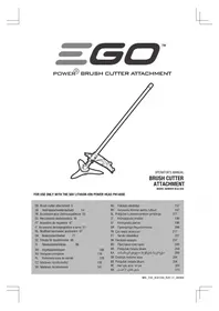 Notice EGO BCA1200 Multigereedschap