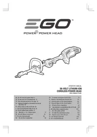 Notice EGO MST1500EB Multigereedschap