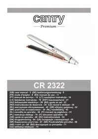 Notice CAMRY CR 2322 Glattejern