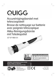 Notice QUIGG GTSFRBA01 Elektrische borstel