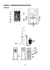 Notice TECHNOLINE WS 6447 Stazione Meteo