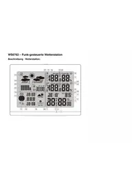 Notice TECHNOLINE WS 6762 Stazione Meteo