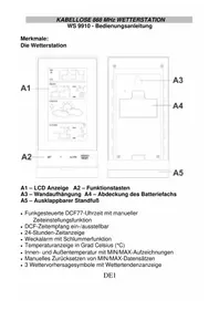Notice TECHNOLINE WS 9910 Stazione Meteo