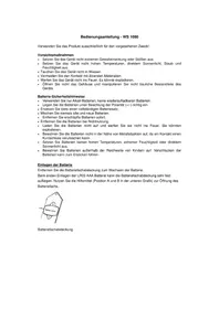 Notice TECHNOLINE WS 1080 Thermomètre