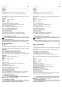 Notice TECHNOLINE WS 7006 Thermomètre