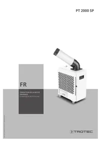 Notice TROTEC PT 2000 SP Climatisation