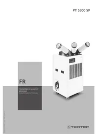 Notice TROTEC PT 5300 SP Climatisation