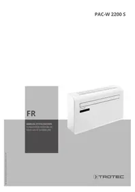 Notice TROTEC PACW 2200 S Climatisation