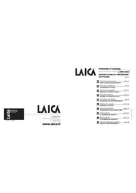 Notice LAICA BM1006 Blutdruckmessgerät