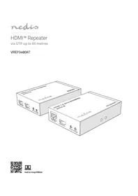 Notice NEDIS VREP3480AT Convertisseur audio numérique