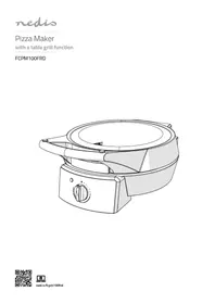Notice NEDIS FCPM100FRD Grille pain