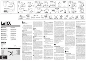 Notice LAICA KS5011 Balances de cuisine