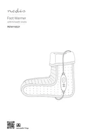 Notice NEDIS PEFW110CGY Elektromos fűtőberendezés