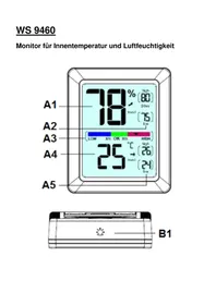 Notice TECHNOLINE WS 9460 Contrôle climatique