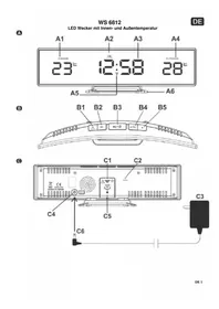 Notice TECHNOLINE WS 6812 Contrôleur de température