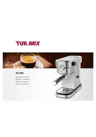 Notice Turmix TX 590 Machine à café