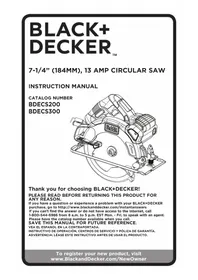 BLACK &amp; DECKER BDECS300 - Sierra electrica