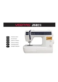 Notice VERITAS JSB21 Machine à coudre