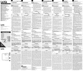 Notice LAICA PS2015 Balance